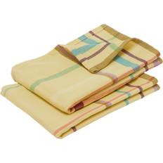 Hübsch Coffee Kitchen Towel Multicolour, Yellow (70x50cm)