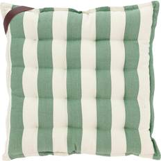 Södahl Bomuld Stolehynder Södahl Statement Stripe Stolehynde Grøn (40x40cm)