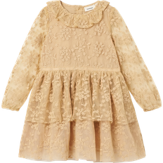 Lil' atelier kjole Lil'Atelier Lil Atelier Tulle kjole Warm sand