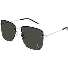 Saint Laurent Femme Sunglass SL 312 M - Couleur de Lentille Gris