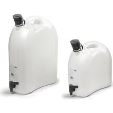 Wasserkanister mit Ablasshahn und Auslaufrohr