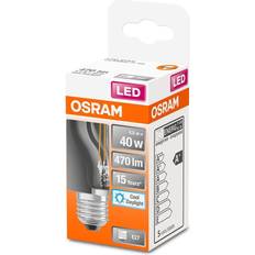 Osram led 40w e27 Osram 40W Filament Clear E27 Mini Globe LED Bulb Daylight White