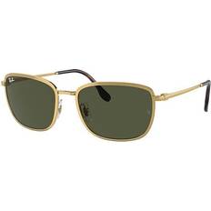 Ray-Ban Men Sunglasses on sale Ray-Ban Male Rb3705 - Gold Frame Green Lenses