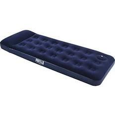 Bestway Matelas Gonflables Bestway Matelas gonflable floqué Venture Pompe à pied 1 place Bleu