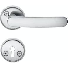 Dörrhandtag Beslagsboden BASIC innerdörrhandtag Borstad nickel, grepplängd 1st
