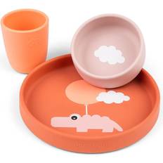 Done by Deer Silicone Dinner Set Happy Clouds