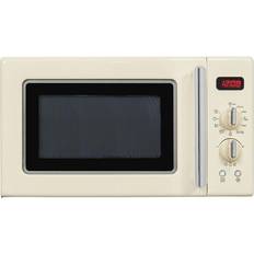 Beige - Fristående Mikrovågsugnar Exquisit Retro Mikrovågsugn RMW720-3GDIG 20 Liter Beige