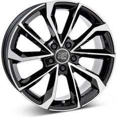 MSW 42 Gloss Black Polished 8x18 5/120 ET45 B65.1