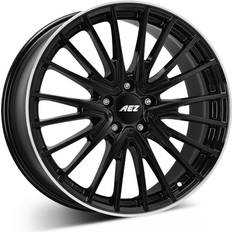 Aez Berlin Black 8x19 5x112 ET 40 Black/Polished Lip