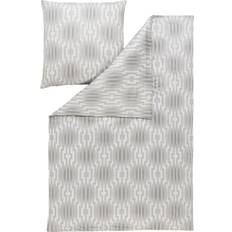 Argento Biancheria da Letto Estella Mako Jersey Bettwäsche Levian 6970-830 Rauch 135x200 Copripiumino Argento, Grigio (200x)