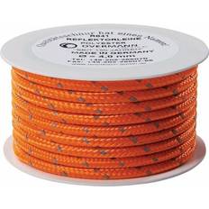 Polyester Éclairages de Studio Overmann Cordon réfléchissant Safety Reflector longueur 100 m d. 2 mm polyester orange