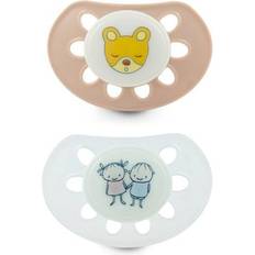 Esska Nappar Esska Classic Glow Pacifier 4-36m 2-pack