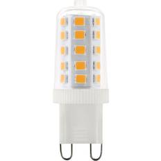 Led 3 watt Eglo G9-stiftsbas LED-lampa dimbar stift ba 3 watt (motsvarande 30 watt) 320 lumen, maj neutral vit, 4 000 K, glödlampa stiftdiameter 1,6 cm