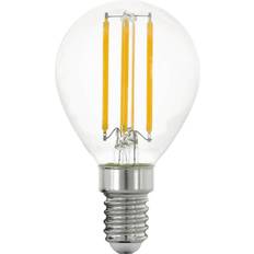 Candle Light Bulbs Eglo E14 P45 LED Leuchtmittel 806lm 7W 360° 2700K warmweiss klar 45x77mm