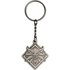 Witcher 3 Jinx Witcher 3 White Wolf Medallion Keychain