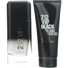 Carolina Herrera Men Gift Boxes Carolina Herrera 212 VIP Black EdP 100ml + Shower Gel 100ml