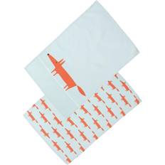 Scion Mr Fox Set 2 Kitchen Towel Blue