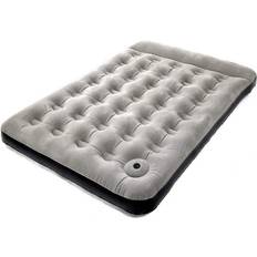 Deluxe Double Air Bed with Built-in Foot Pump and Raised Pillow