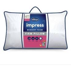 Textiles Silentnight Impress Memory Foam Firm Ergonomic Pillow (74x48cm)