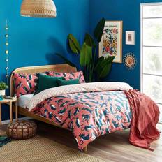 White Duvet Covers Furn Kitta Duvet Cover Blue, White, Pink