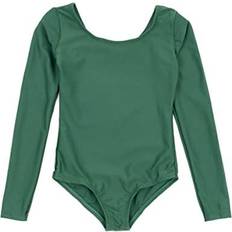 Girls - Purple Blouses & Tunics Leveret Long Sleeve Leotard