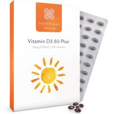 Healthspan Vitamin D3 50 Plus 180