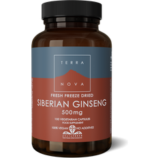 Vitamins & Supplements Terranova Siberian Ginseng 500Mg Capsules 100 50 pcs