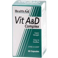 Vitamins & Supplements Health Aid Vitamin A & D Complex Capsules 60 pcs