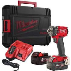 Milwaukee Brushless Impact Wrench Milwaukee M18FIW2F12-502X (2x5.0Ah)