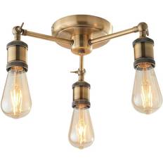 Ceiling Flush Lights Endon Lighting Hal Ceiling Flush Light ∅ 50cm