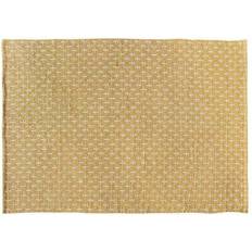 Regency Diamond Cross Ochre Yellow 120x170cm