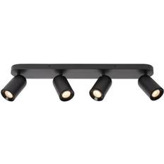 Spotlights Lucide Punch 4xGU10 Zwart Spotlight