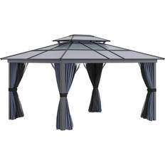 Metal Pavilions & Accessories OutSunny Hardtop Gazebo