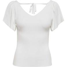Only Leelo Back Detail Top - Off White