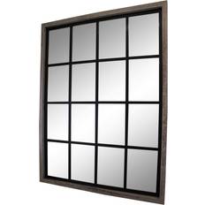 Geko Window Style 60x80cm Wall Mirror