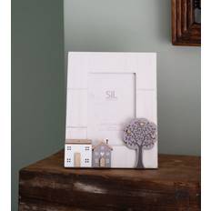 Geko Wooden Houses 4x6 Photo Frame