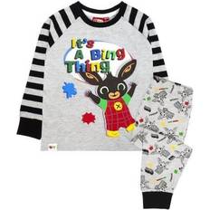 Jungen - Schwarz Nachtwäsche Bing Boys Its A Bing Thing Long-Sleeved Pajama Set