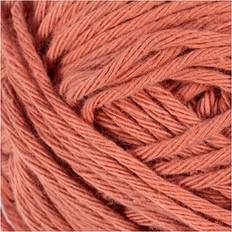 Creativ Company Cotton Yarn, no. 8/8, L: 80-85 m, terracotta, 50 g/ 1 ball