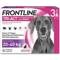 Frontline 20 40kg Frontline hundar Tri-Act 20-40 Kg 3 antal