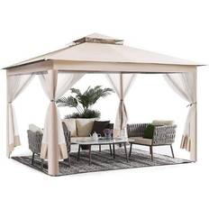 Gazebo with mosquito netting CBBPET Pop Up Gazebo with Mosquito Netting