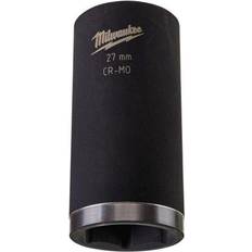 Milwaukee SHOCKWAVE 1/2'' Long Socket 27 mm