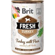 Brit Hunder Husdyr Brit Fresh Turkey with Peas 400