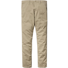 Carhartt Uomo Pantaloni Carhartt Sid Pant Lamar - Beige