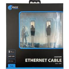 Ethernet kabel cat7 Sinox Exosphere Ethernet Cat7 32awg Armoured 1m Rj-45 Rj-45 Cat