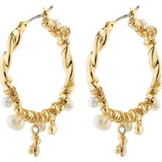 Ana Earrings - Gold/Silver/Pearls