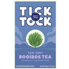 Tick Tock Matvaror Tick Tock Earl Grey Rooibos Tea 40 påsear