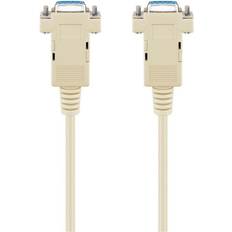 Kabler Pro D-SUB 9-pin connector serial null modem