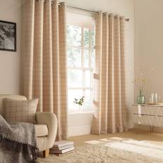 Curtains & Accessories Furn Ellis Windowpane Check