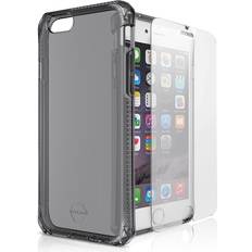 Spectrum 3D Combo Skal till iPhone 6S Plus (Svart) Tempered Glass