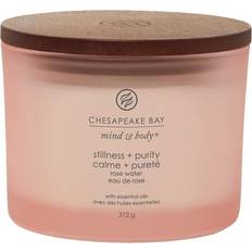 Chesapeake Bay Candle Scented with wooden lid Rose Water Duftlys
